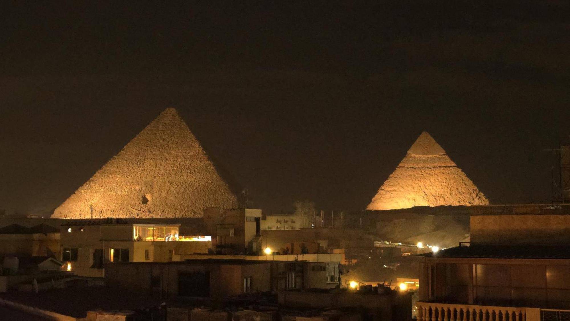 Pyramids Way Inn Kafret el-Gabal Exteriör bild