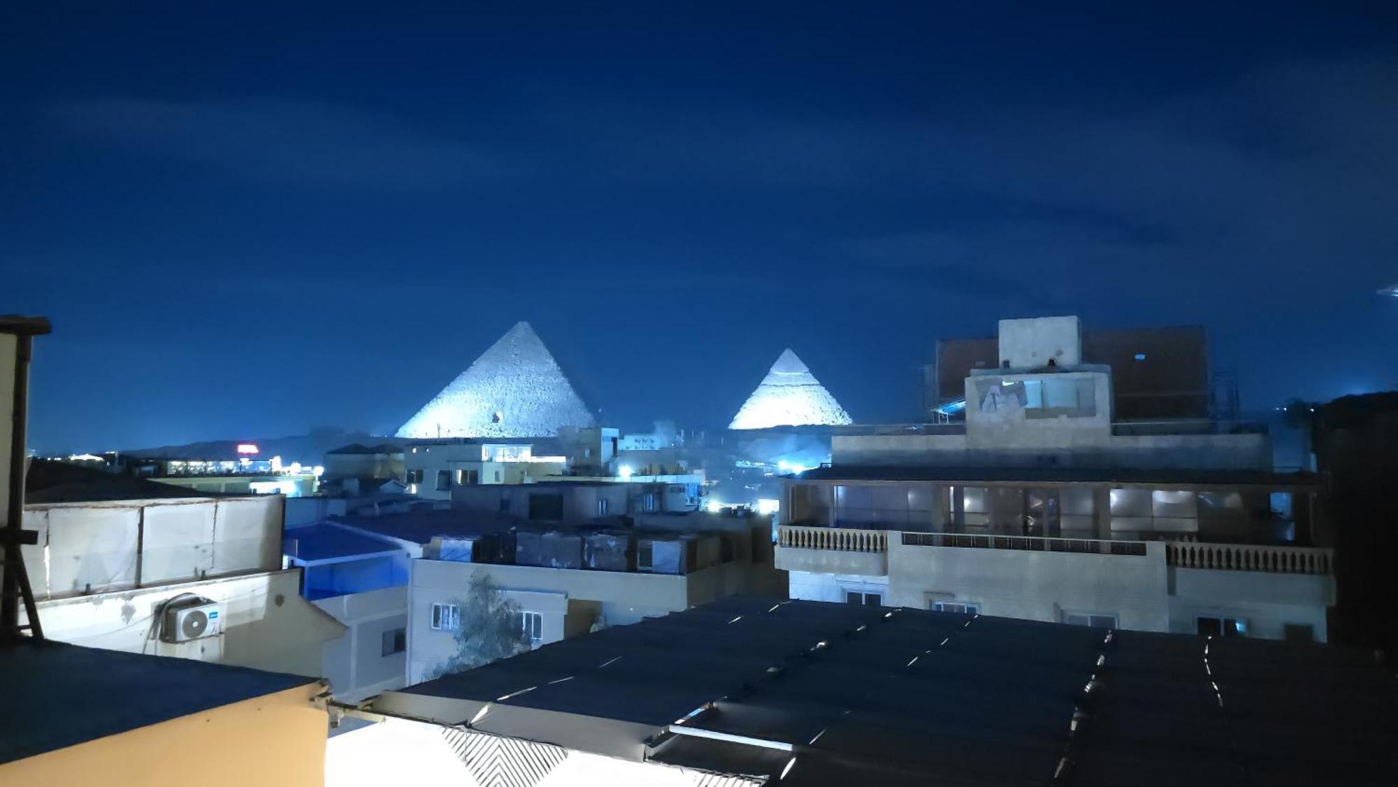 Pyramids Way Inn Kafret el-Gabal Exteriör bild